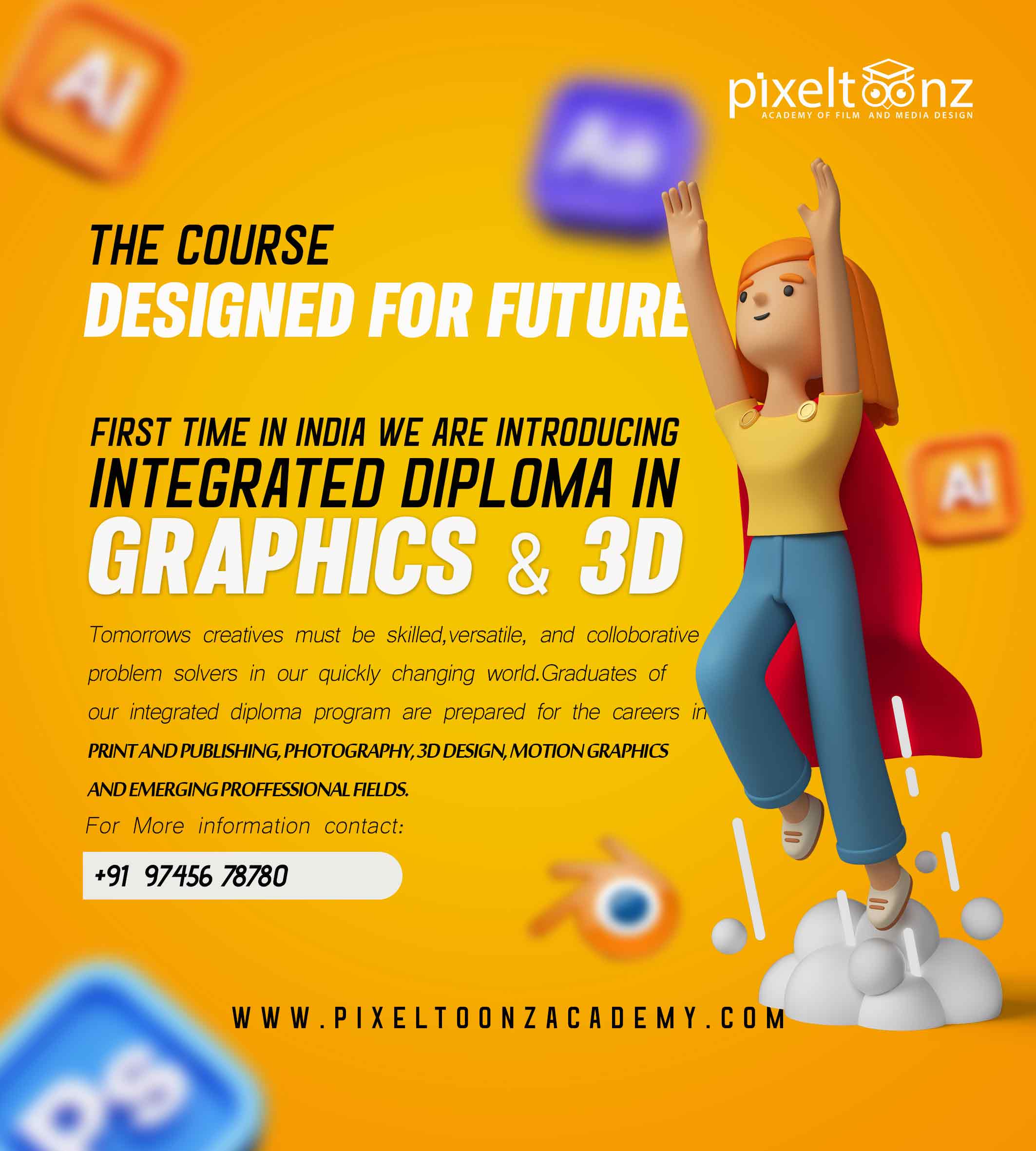 Integrated Diploma In Graphics & 3D